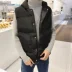 Mùa thu đông không tay áo vest cotton nam phiên bản Hàn Quốc của xu hướng áo vest ấm áp giản dị vest vest lỏng áo khoác thể thao áo vest dạ nam Áo vest cotton