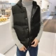 Mùa thu đông vest vest nam phiên bản Hàn Quốc của xu hướng áo khoác dạ trẻ trung dày dặn áo sweater nam