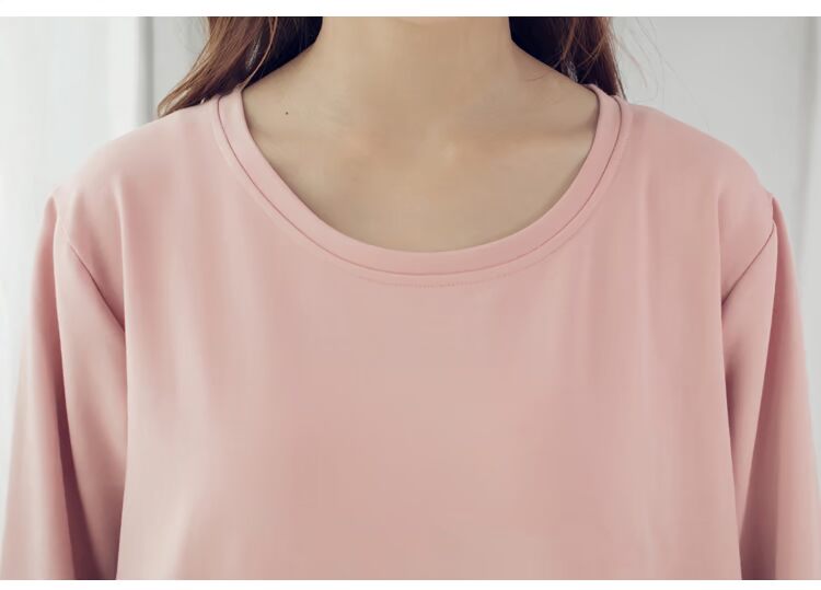 Bộ đồ ngủ nữ mùa thu cotton dài tay Hàn Quốc ngọt ngào dễ thương cho học sinh mặc nhà có thể mặc đồ mỏng bộ mặc nhà thu đông