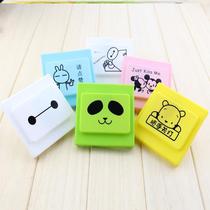 Socket closure sticker creative silicone cartoon dustproof and anti-shock switch cover socket protective cover switch cover switch