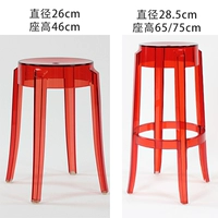 Прозрачный красный