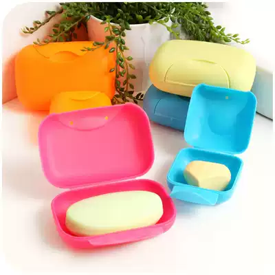 Plastic travel fat storage box with lock Mini portable fragrance box Creative sealed storage box with lid Storage box