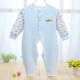 Bộ đồ liền thân cotton cho bé mùa xuân và mùa thu mới romper boy boy girl dài tay hafu túi rắm - Áo liền quần bộ quần áo liền thân