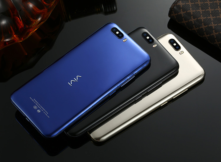 Chính hãng vivi v9 màn hình cong 5,5 inch siêu mỏng Điện thoại thông minh Android đầy đủ Netcom 4G mở khóa vân tay 6G hoạt động