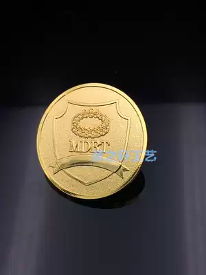 MDRT Medal of honor golden badge badge Pure copper high gold custom custom