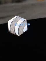 Huatai Insurance Insignia Man Sushi Emblem Pure Silver Brooch Hand Breast Plate Number Plate 3 gr Foot Silver Custom Set Making 99