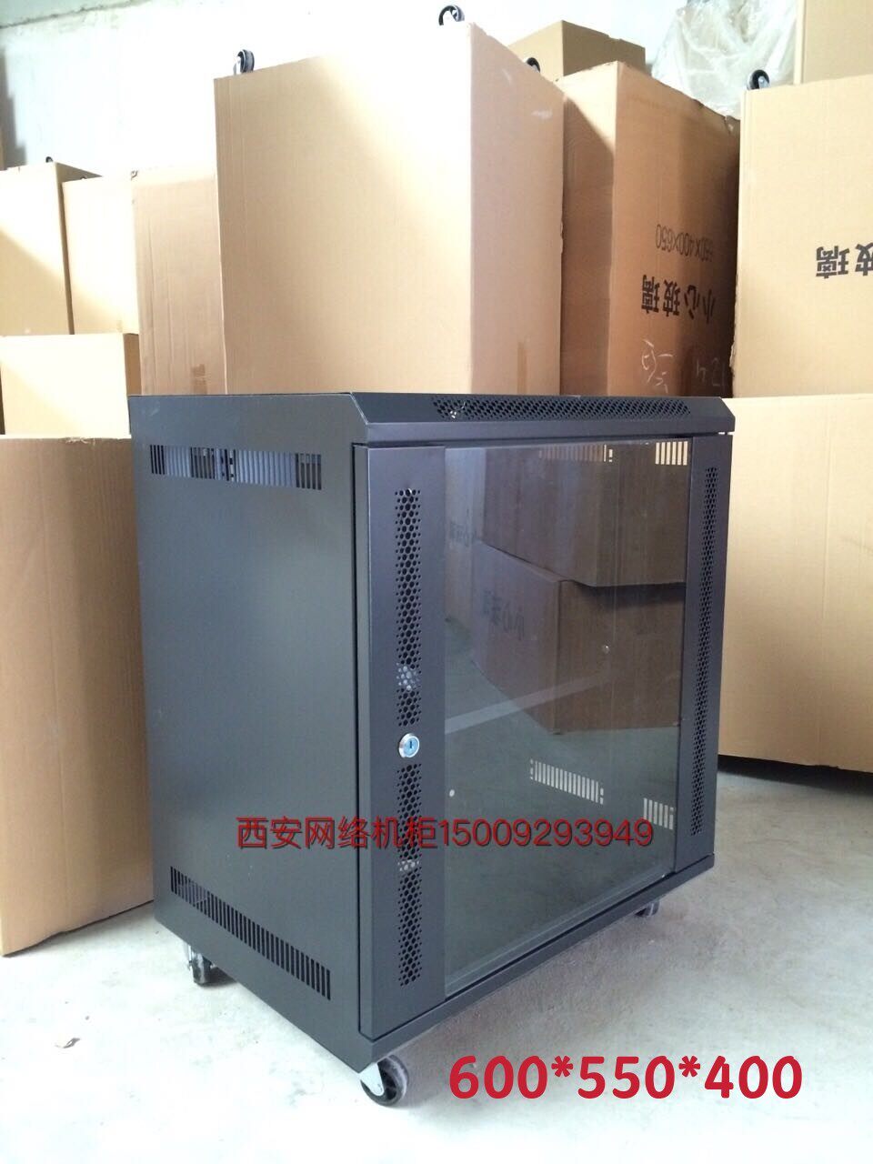 0 6 m 6 m Internet cabinet power amplifier thickened wall-mounted wall cabinet 12U surveillance cabinet weak electric box exchange router cabinet