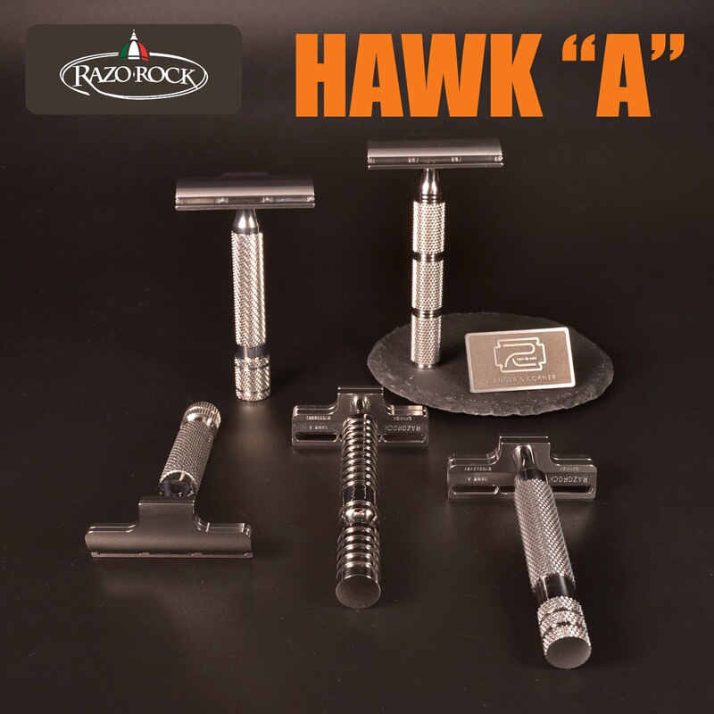 Razorock Hawk "A" Ac Single-Blade Safety Razor Razorock Hawk "A" Ac Single-Blade Safety Razor
