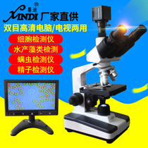 Shanghai Xindi binocular high-definition XD-MDI biological video microscope a drop of blood mites aquatic algae detector