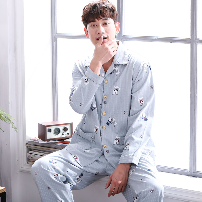 Pyjama mixte en Coton à manches longues - Ref 3005830 Image 3