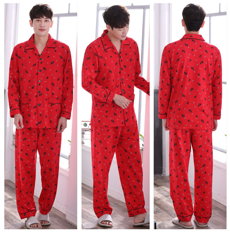 Pyjama mixte en Coton à manches longues - Ref 3005830 Image 48