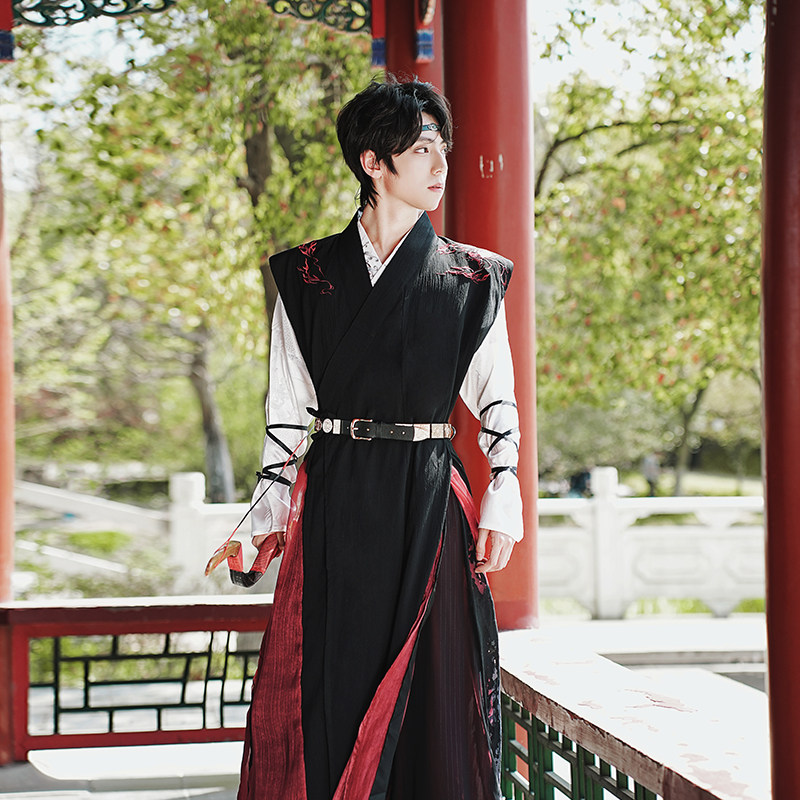 🔥古风武侠男装,展现侠客风采🔥-汉服-淘宝好物网