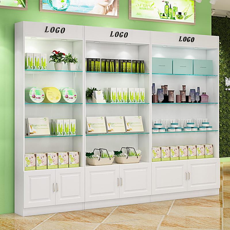 Usd 55 71 Gl Shelf Display Stand Showcase Free Combination Gl Shelf Display Stand Showcase Free Combination Cabinet European Cosmetics Beauty Products Cabinets With