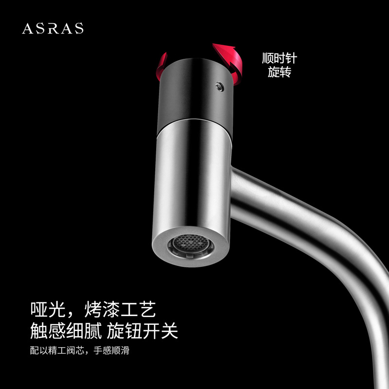 Asas Kitchen Lead-Free 304 Stainless Steel Direct Drinking Water Purifier Faucet Sink Vegetable Washing Basin Pure Water Faucet