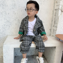 Clear goods do not refund boy suit childrens suit Han Edition suit Young boys small suit flower dress