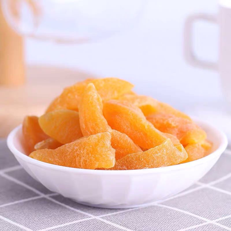 Thai-style dried yellow peach 200g candied fruit candied peach meat dried fruit bulk office leisure snacks