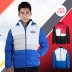 Áo thể thao nam đỉnh cao đích thực áo bông cotton nam áo khoác mùa thu mới ấm áp áo gió giản dị nam - Quần áo độn bông thể thao áo phao lông vũ lining Quần áo độn bông thể thao