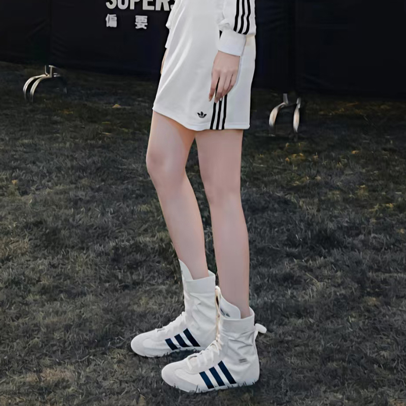Adidas Trefoil Japan H Jennie Same Style German Training Boxing Thin-Soled High-Top Shoes Jq7635 Adidas Trefoil Japan H Jennie Same Style German Training Boxing Thin-Soled High-Top Shoes Jq7635
