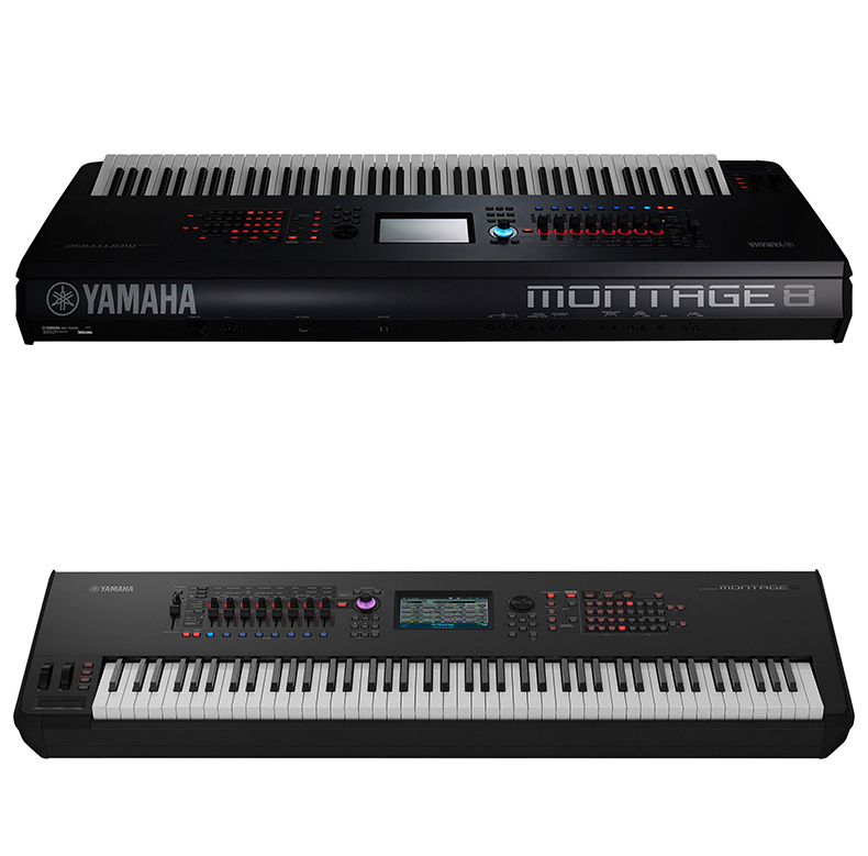 Yamaha MONTAGE8 88-key montage sắp xếp ghi âm sản xuất âm nhạc tổng hợp điện tử nhập khẩu từ Nhật Bản piano điện nhỏ gọn