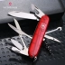 Victorinox Swiss Army Knife Bản gốc 91MM leo đỏ chính hãng 1.3703 dao gấp đa năng ngoài trời bộ dụng cụ đa năng sinh tồn Swiss Army Knife