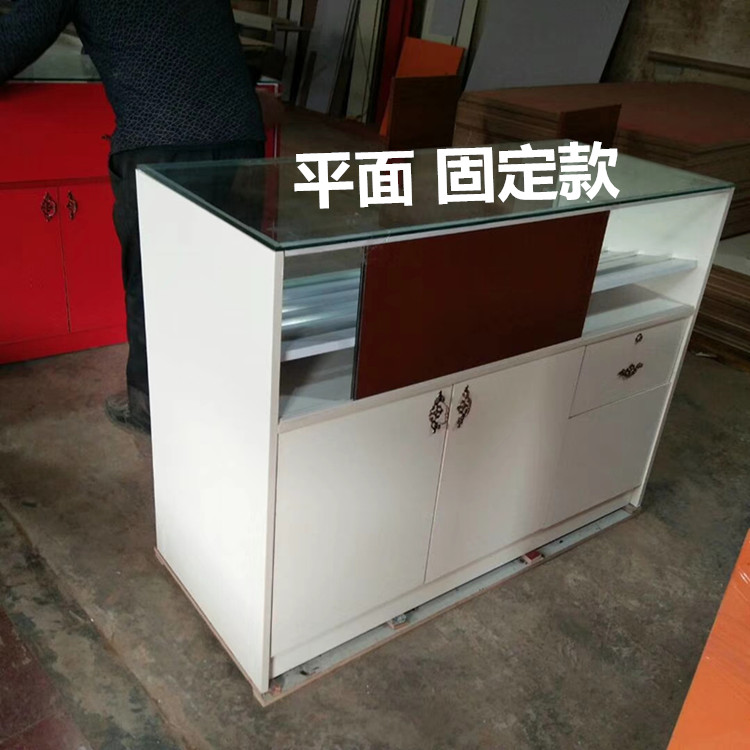Tủ hút khói quầy thu ngân trưng bày tủ tiện lợi tủ gỗ tủ kính i nhỏ bộ phận siêu thị kệ
