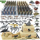 Military World War Ii Building Block Minifigure German Eight-Way Whistle Tower Anti-Aircraft Cannon Battle Subway Cannon Educational Boy Assembly Toy