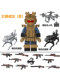 Suitable for Lego Delta Operation Golden Rose Veyron Dragon Special Forces Minifigure Assembly Educational Building Block Toys