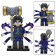 Tang San, Sea God, Douluo Continent, Soul Bone, Third-Party Building Blocks, Eight Spider Spears, Heavenly Hammer, Xiao Wu Minifigure Toy