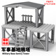 World War Ii Building Blocks Military Prison Cage Watchtower Special Forces Minifigure Base Observation Deck Children's Assembly Toys
