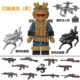 Delta Force Corrosion Gold Rose Veyron Dragon Special Forces Swat Miniature Figure Assembling Puzzle Building Block Toy