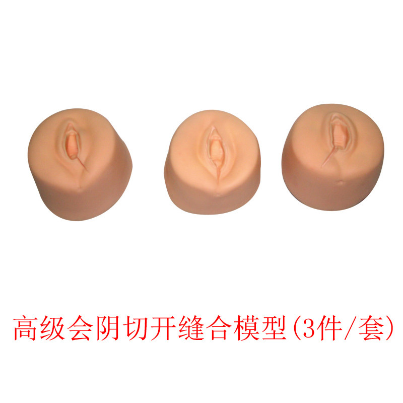 会阴切开缝合训练模型会阴正中偏左偏右缝合技能模型妇科训练教学