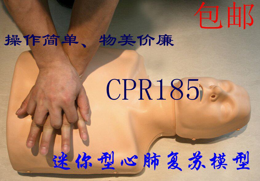 迷你心肺复苏模拟人，半身复苏模拟人，简易型复苏假人