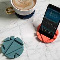 Prop Coaster for Apple iPhone XSMax Huawei Phone iPad Tablet Stand Desktop Coasters