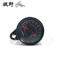Motorcycle Retrofit Inductance Electronic Transspeed Gauge of needle type 1 30 thousand swivel with LED bicolor electronic transfer speed table