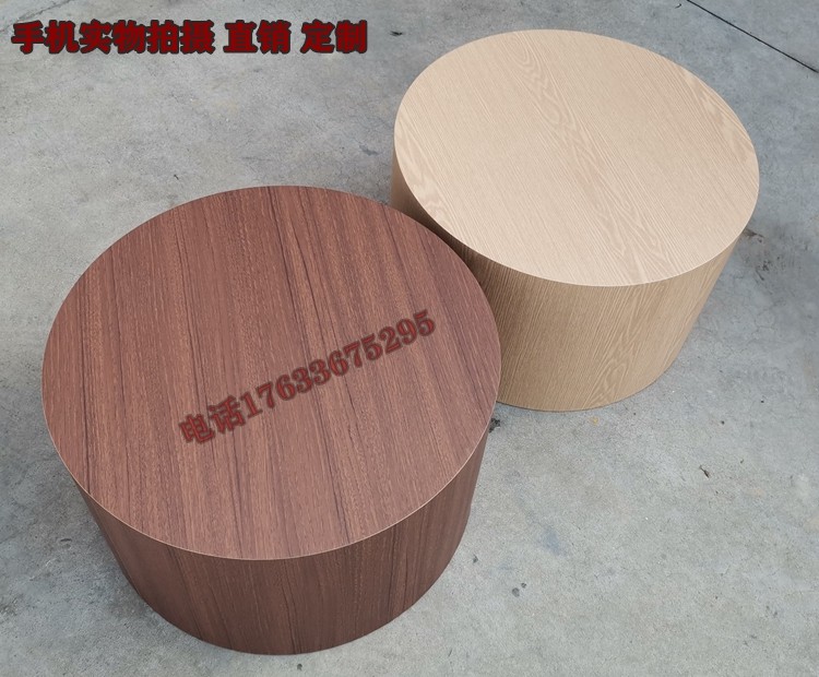 Round Terrace Clothing Shop Model Base Net Red Live Platform Wedding Dress Shop Photography dressing table Baking Lacquer Terrace