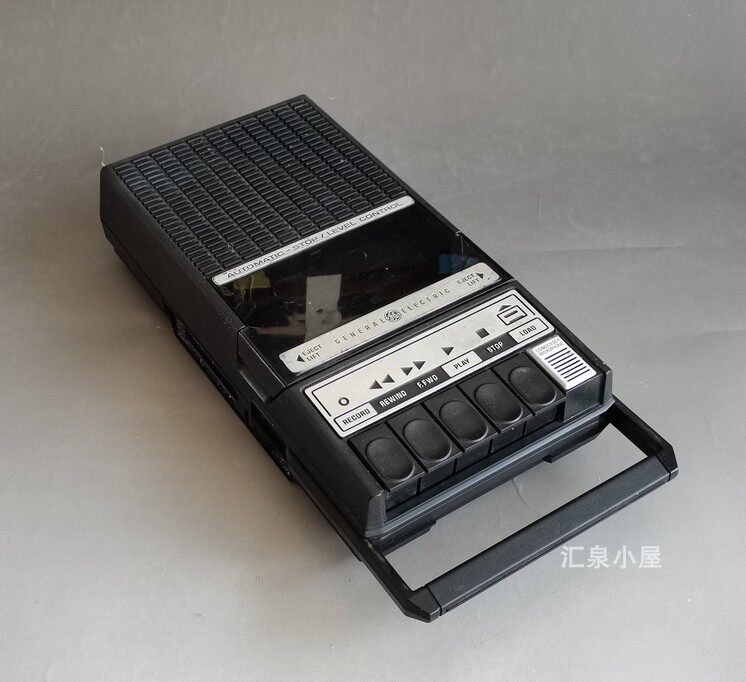 90s board brick recorder Singapore Antique Horizontal Pocket card with tape recorder