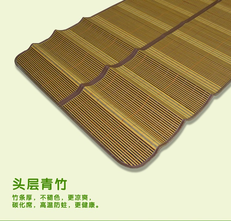Mát mùa hè đơn giường ký túc xá trên sàn cứng 0.9m gấp mat 1,2 1,5 1,8 m - Thảm mùa hè chieu truc