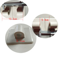 Catamaran net-casting boat Pontoon fixture Paddle seat motor buckle Rope buckle Assault boat Rubber boat accessories Stainless steel D-ring