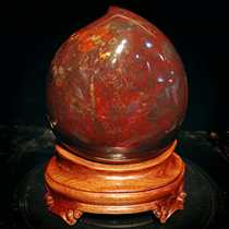 Guilin Chicken Blood Jade Opening Material Natural Raw Stone Ornament Pattern Entrance Town House Living Room Home Desktop Festive Collection