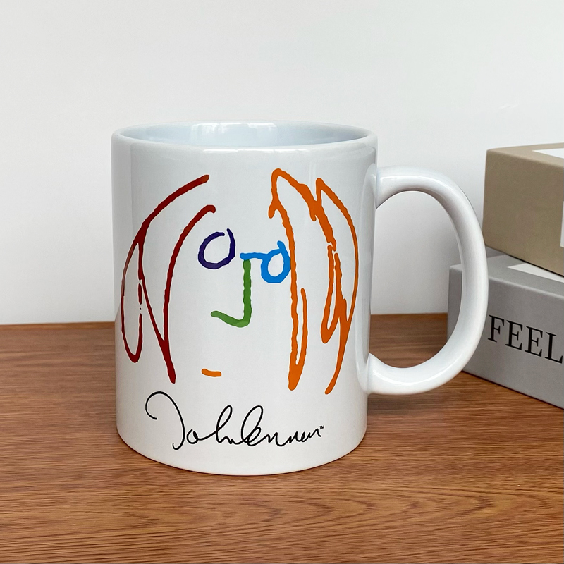 Beatles John Lennon Lennon Beatles British Rock Band Ceramic Mug Water Cup Coffee Cup