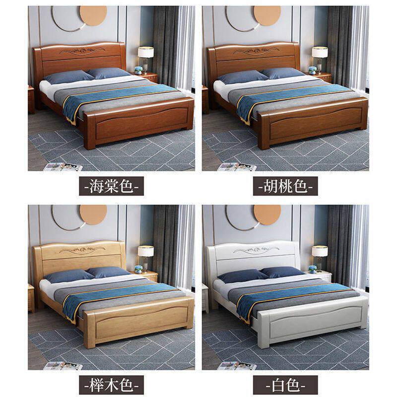 北欧胡桃色实木床怎么选才不踩坑？2026年主卧婚床避雷指南来了