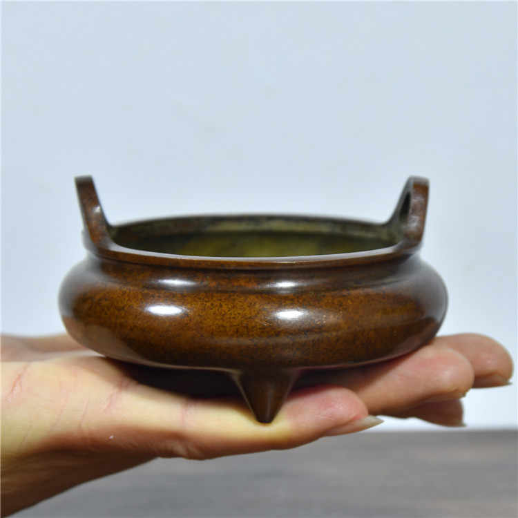 宣德年製 純銅 香炉 銅製品 銅器 稀少珍品 中国 宣德年製 純銅 香炉 銅製品 銅器 稀少珍品 中国 工芸品