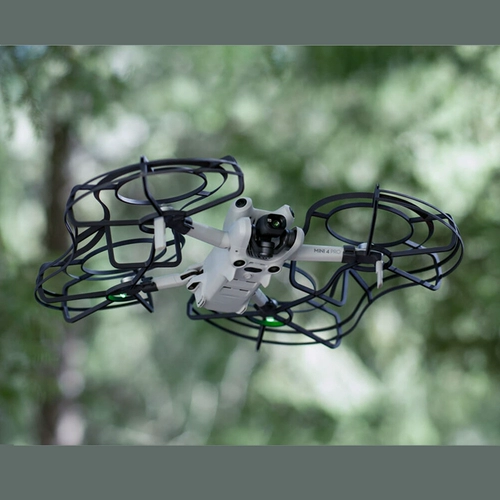 Подходит для сумки-кровати DJI DJI MINI 4 PRO, с кольцом для предотвращения столкновений, полностью окружен аксессуарами для повышения шасси.