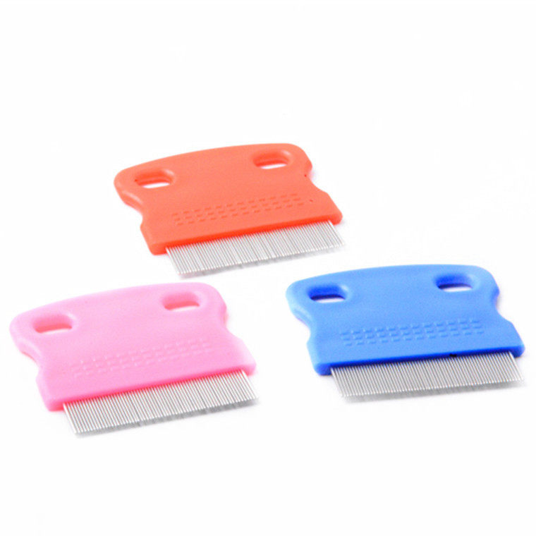 Pet Dense Teeth Comb your type Stainless Steel Except Flea Pet Dense Tooth Comb Cat Dog Except Flea Comb