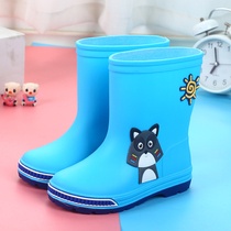 Children Cartoon Rain Boots Baby Waterproof Non-slip Boy Rain Shoes Cute Kid Girl Wear student Gardown water Shoe