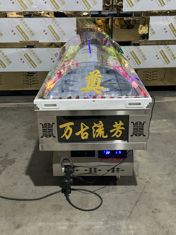 Funeral Supplies, Crystal Coffins, Funeral Supplies, Crystal Coffins for Funeral Halls, Ice Coffins, Portable Ice Coffins, Coffins