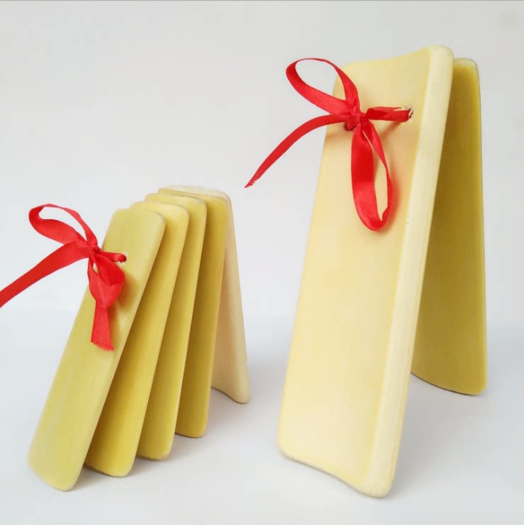 Professional beginner adult children start playing old bamboo allegro Tianjin bamboo board student size gift bag eloquence