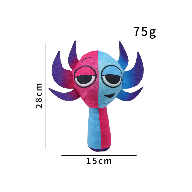 Cross-Border New Sprunki Plush Incredibox Box Game Peripheral Plush Doll Gift B
