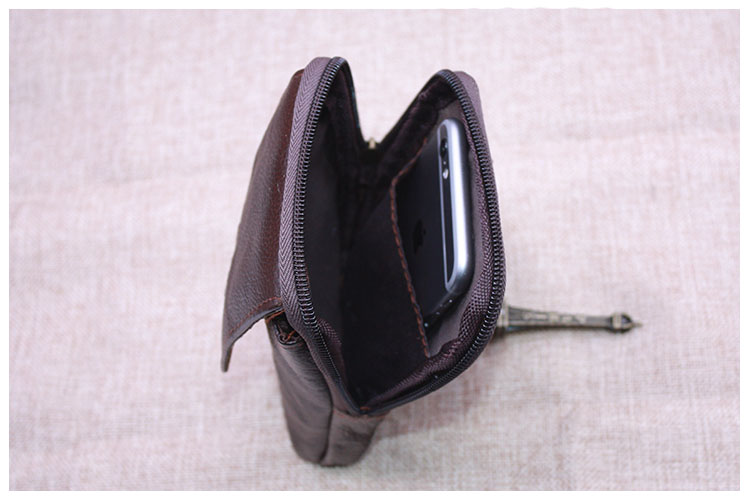 5.5 inch 6 inch dọc dọc điện thoại di động túi đôi dây kéo điện thoại di động bao bì thuốc lá để mặc thay đổi túi 	túi đeo hông đựng dụng cụ	