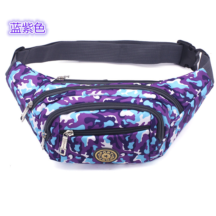 Thời trang ngụy trang công suất lớn vải không thấm nước thể thao cưỡi kinh doanh thu ngân nam nữ túi mới 	mua túi đeo hông	